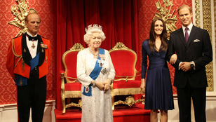 A stunning snapshot capturing the allure of Madame Tussauds Singapore, where lifelike wax figures bring famous personalities to life.